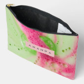 Pochette À Accessoires Boisson gazeuse personnalisée à la pastèque fraîch (Ouvrir)