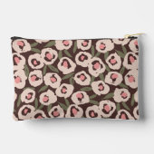 Pochette À Accessoires Bold Inky Floral Pattern | Hand-Drawn Botanical (Verso)