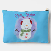 Pochette À Accessoires bonjour hiver (Verso)