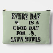 Pochette À Accessoires Bonjour Pour Les Boules De Pelouse Aujourd'Hui, (Recto)