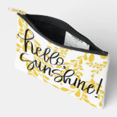Pochette À Accessoires Bonjour, Sunshine (Ouvrir)