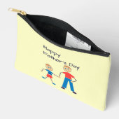 Pochette À Accessoires Bonne Fête des pères (Ouvrir)