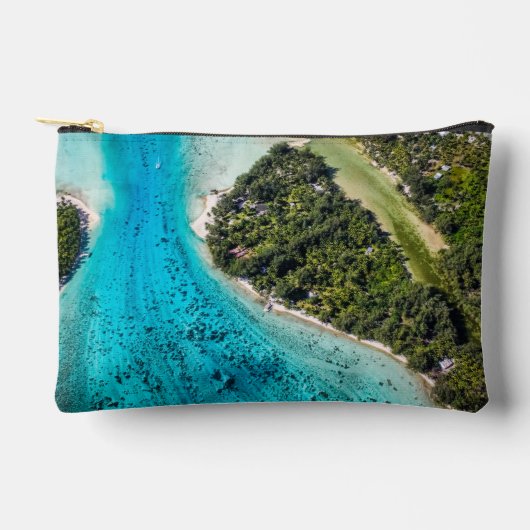 Pochette À Accessoires Bora Bora - Chemin Vers L'Océan (Recto)