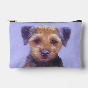 Pochette À Accessoires Bordure Terrier Peinture mignonne Original Animal
