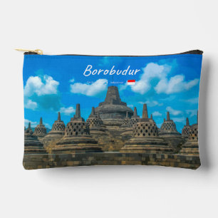 Pochette À Accessoires Borobudur, Indonésie - Temple bouddhiste ancien