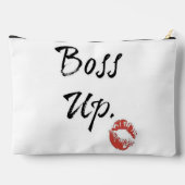 Pochette À Accessoires Boss Up avec lèvres rouges (Verso)