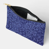 Pochette À Accessoires Botanical Pattern in Blue 1 (Ouvrir)