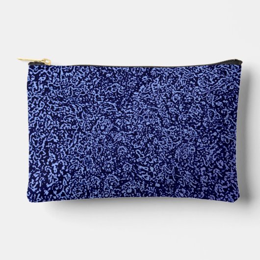 Pochette À Accessoires Botanical Pattern in Blue 1 (Recto)