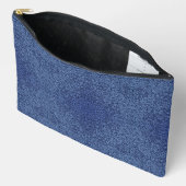 Pochette À Accessoires Botanical Pattern in Blue 2 (Ouvrir)