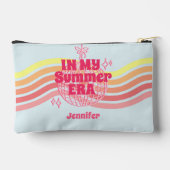 Pochette À Accessoires Boule Disco Rose Rétro Dans Mon Été (Verso)