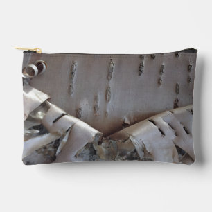 Pochette À Accessoires Bouleau courbe écorce rustique