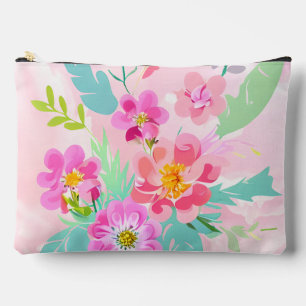 Pochette À Accessoires Bouquet floral clair Pouch Accessoire