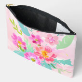 Pochette À Accessoires Bouquet floral clair Pouch Accessoire (Ouvrir)