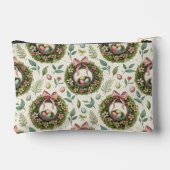 Pochette À Accessoires Boxwood Easter Wreath Pink Bow with Egg (Verso)