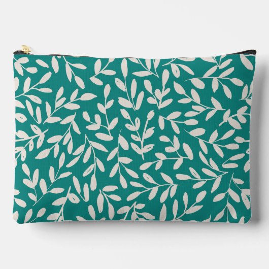 Pochette À Accessoires Branche feuilletée délicate (Recto)