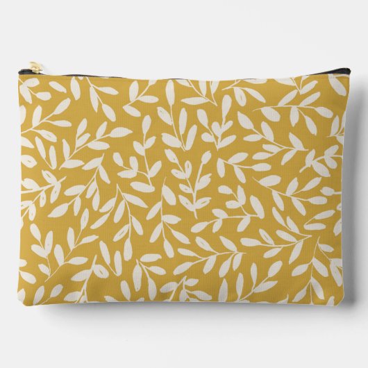 Pochette À Accessoires Branche feuilletée délicate (Recto)