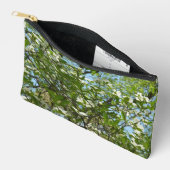Pochette À Accessoires Branche of Dogwood Blossoms Spring Trees (Ouvrir)