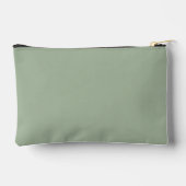 Pochette À Accessoires Bridesmaid Modern Minimal Script Sage (Verso)