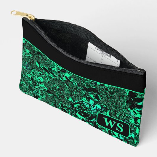 Pochette À Accessoires Bright Green Cosmetic Bag (Ouvrir)