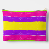 Pochette À Accessoires Bright Neon Peinture Brush Strots | (Verso)