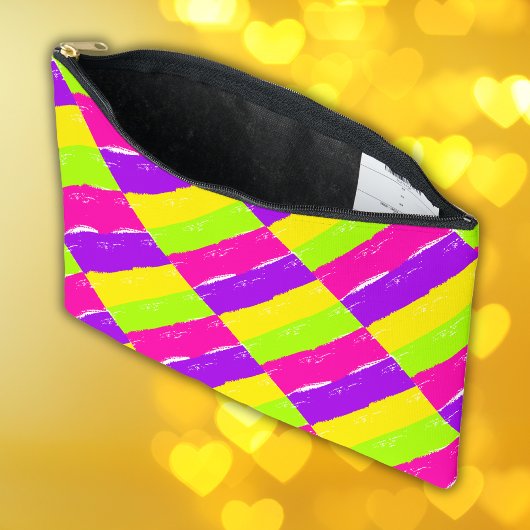 Pochette À Accessoires Bright Neon Peinture Brush Strots |
