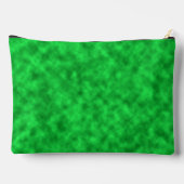 Pochette À Accessoires Bright Shades of Green Abstrait Art Motif (Verso)