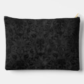 Pochette À Accessoires Brocade noire (Verso)