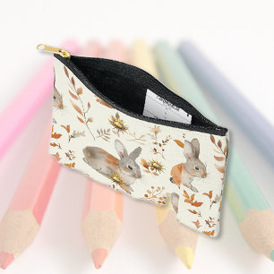 Pochette À Accessoires Bunnies d'automne