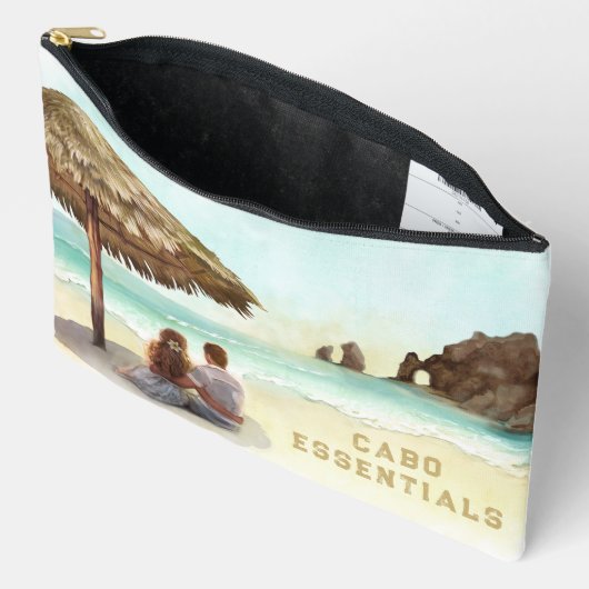 Pochette À Accessoires Cabo San Lucas | El Arco | Cabo Essentials (Ouvrir)