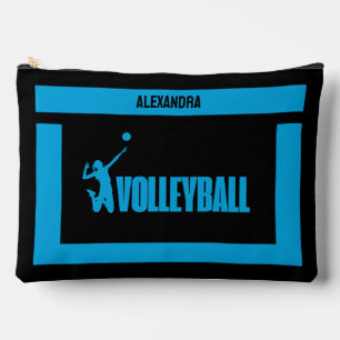 Pochette À Accessoires Cadeau d'anniversaire de volleyball, Joueuse de vo