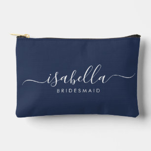 Pochette À Accessoires Cadeau de Bridesmaid Midnight Blue