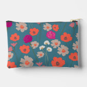Pochette À Accessoires Cadeau Floral Moderne Pour Son + Initiales Personn (Verso)