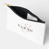 Pochette À Accessoires Cadeau personnalisé de demoiselle d'honneur avec m (Ouvrir)