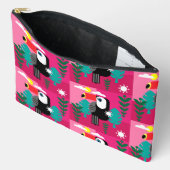 Pochette À Accessoires Cadeau Toucan (Ouvrir)