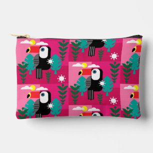 Pochette À Accessoires Cadeau Toucan