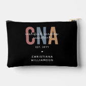 Pochette À Accessoires Cadeaux de l'adjoint infirmier certifié rétro de l (Verso)