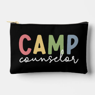 Pochette À Accessoires Cadeaux personnalisés de conseillers de camp