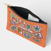 Pochette À Accessoires Cadre de photos d'Halloween de Scooby-Doo (Ouvrir)