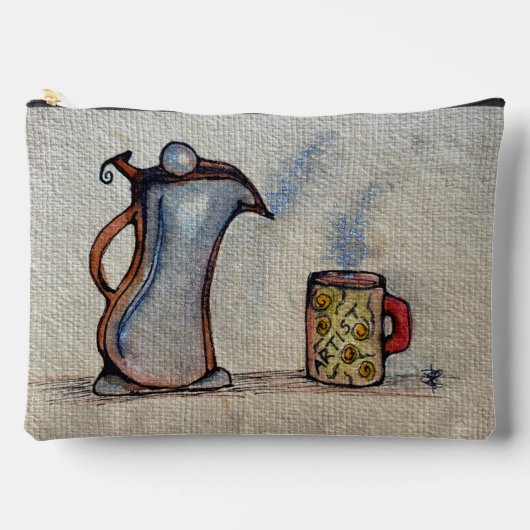Pochette À Accessoires Café ou thé ? (Recto)