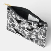 Pochette À Accessoires Calaveras décoratives Halloween (Ouvrir)