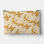 Pochette À Accessoires California in Arabic (Verso)