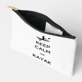 Pochette À Accessoires Calme et Kayak (Ouvrir)