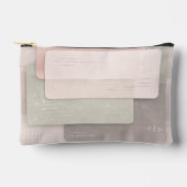 Pochette À Accessoires Calques pastel doux art IA (Recto)
