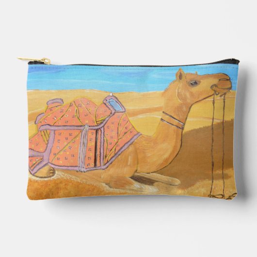 Pochette À Accessoires Camel (Recto)