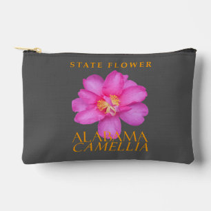Pochette À Accessoires Camélia Sasanqua Fleur du Territoire de l'Alabama