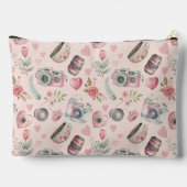 Pochette À Accessoires Caméra vintage Meilleures photos d'amis (Verso)