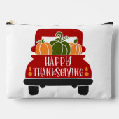 Pochette À Accessoires Camion de Thanksgiving (Recto)