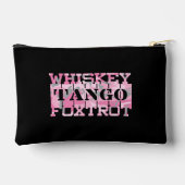 Pochette À Accessoires Camion rose Foxtrot Tango Whiskey Militaire (Verso)