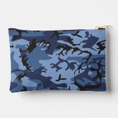 Pochette À Accessoires Camouflage bleu marine, Militaire, Armée (Verso)