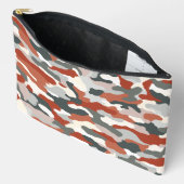 Pochette À Accessoires Camouflage d'automne Grand (Ouvrir)